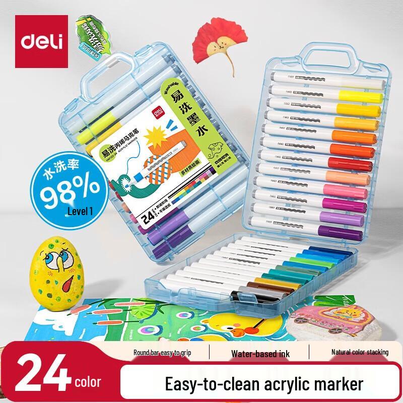 Deli Acrylic Marker Pens