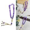 Islamic Meditation Rosary Jewelry 33 Bead Glass Tasbih Bracelet Meditation Rosary Jewelry for Prayer and Reflection
