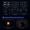 Smart Car Inclinometer Level Tilt Meter Digital HUD GPS Speed Meter OBD Speedometer Display Speed,