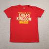 Camiseta Gráfica Kingdom Kansas City Chiefs Camisa de Futebol Americano NFL Masculina Média