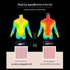 Men's Quick-Dry Long-Sleeve Sports Base Layer with Velvet for Running and Mountaineering