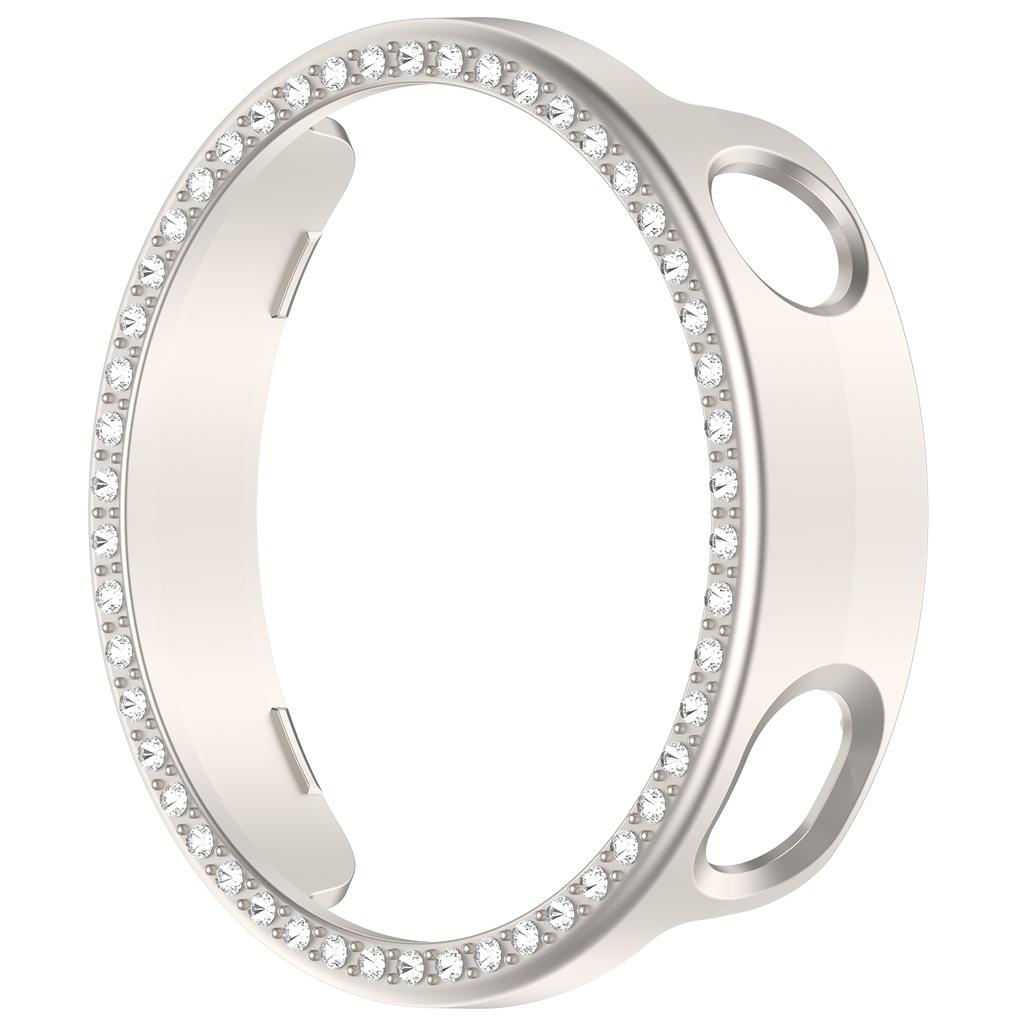 Bling PC Průhledné ochranné pouzdro pro Xiaomi Watch S4 41mm Pouzdro s diamantovými krystaly Tvrdý kryt Ochranný kryt na hodinky Módní nárazník