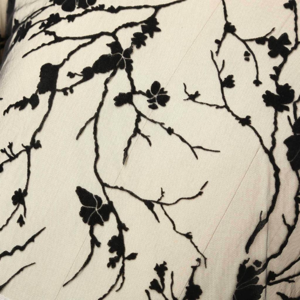 T-shirt da uomo estiva nuova con design floreale, floccata, girocollo, rete trasparente, manica corta sottile