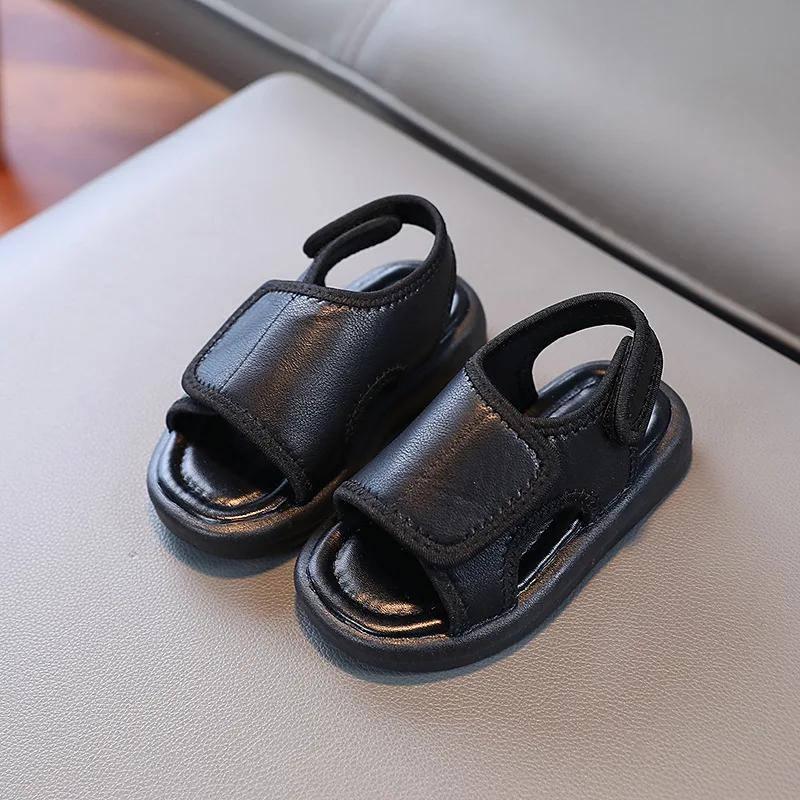 Letní značková móda Sandály s měkkou podrážkou Krásné dětské boty Denní všestranné Protiskluzové Ležérní Plážové sandály Zapatos De Niños