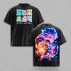 Hunterhunter Anime Tshirt Killua Zoldyck Vintage Washed Oversized T Shirt Short Sleeve Cotton Tee Tops Men Women Clothing