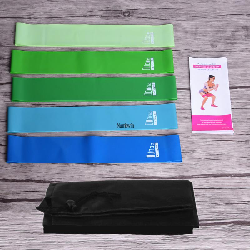 Fünfzehnteiliges Fitness-Set: Latex-Widerstandsbänder, Kühlhandtuch, Gleitscheiben, 3m Springseil, Pilates-Ring.