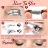 lace Magnetic Eyelashes with Applicator 2 Pairs Magnetic Eyelashes No Glue Needed Reusable Magnet Lashes Natural Look Easy to Wear