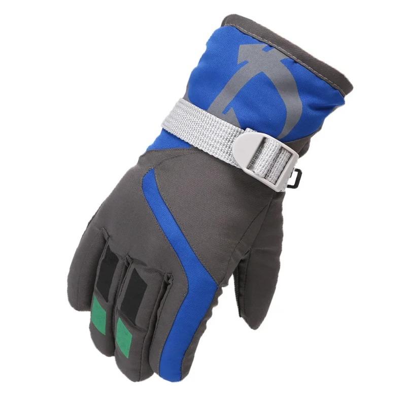Winter Snow Warm Gloves for Children Aged Thicken Warm Skiing Mittens Kids Boys Girls Ski Snowboard Windproof Gloves