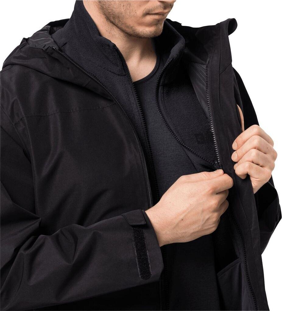 Jacke Jack Wolfskin Waldsteig FZ Weste M schwarz