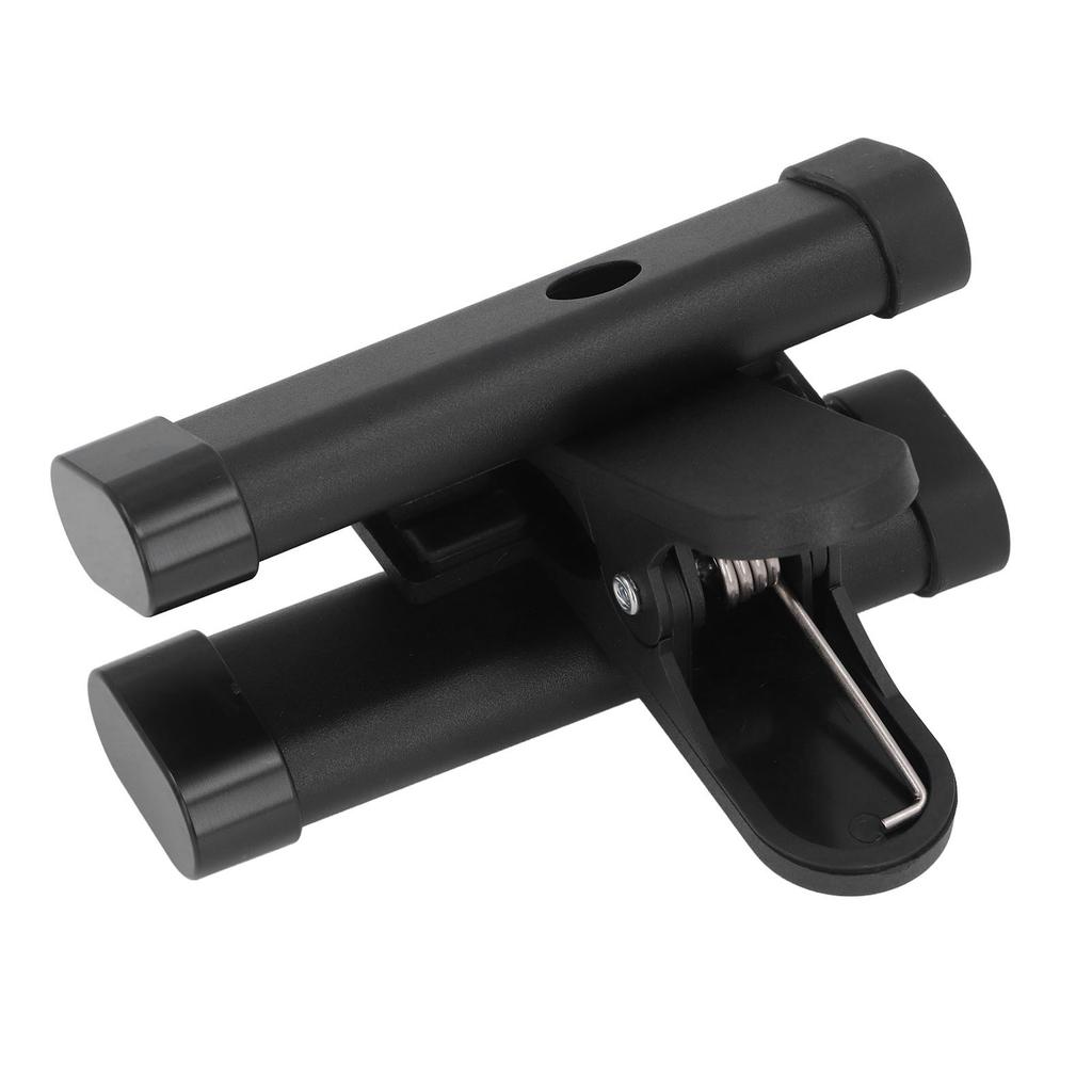 Suport pentru bețe de tobă Structură metalică ABS Unghi reglabil Clip pe container pentru bețe de tobă pentru 2 perechi