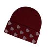 Ladies' Love Hot Diamond Hat Water Diamond Knitted Hat Party