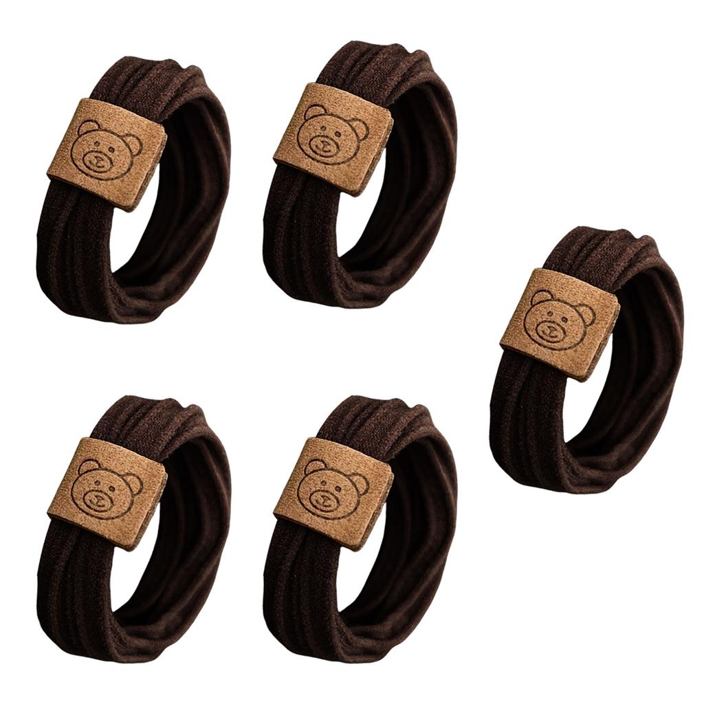 Assorted Color Scrunchies Multipack Easy Hairstyling Simple Hair Tie Hair Rope Scrunchies Costume Hair Tie Scrunchies