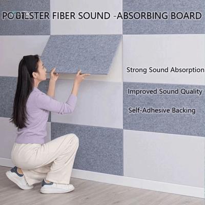 9mm Thick Self-Adhesive Acoustic Foam Panels High Density Anti Static Sound-Absorbing Foam Soundproofing Foam Panel KTV