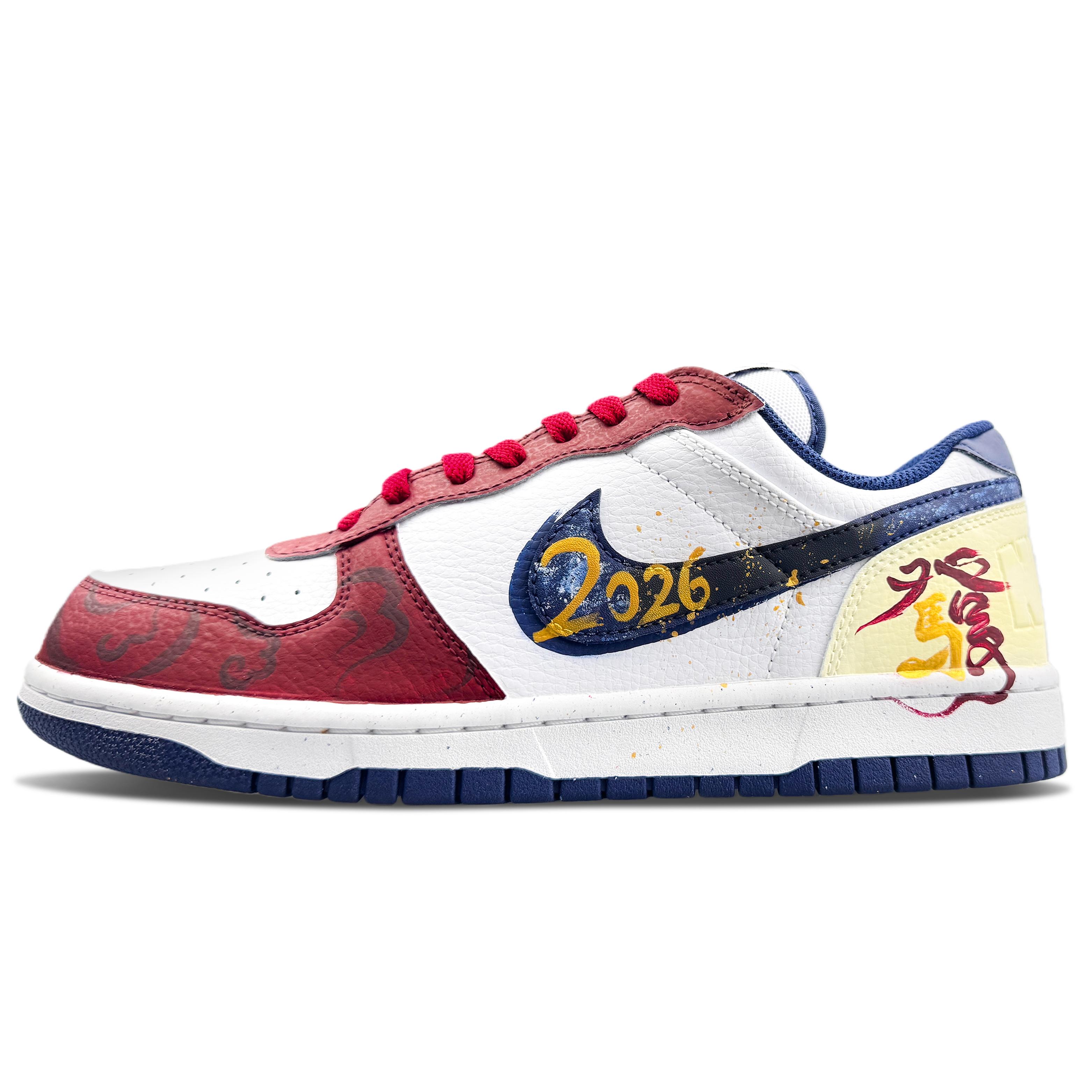 

Nike Big Cushioning, Wear Resistant Low top Skateboard Shoes Unisex 355152-140(TeamX-) 45
