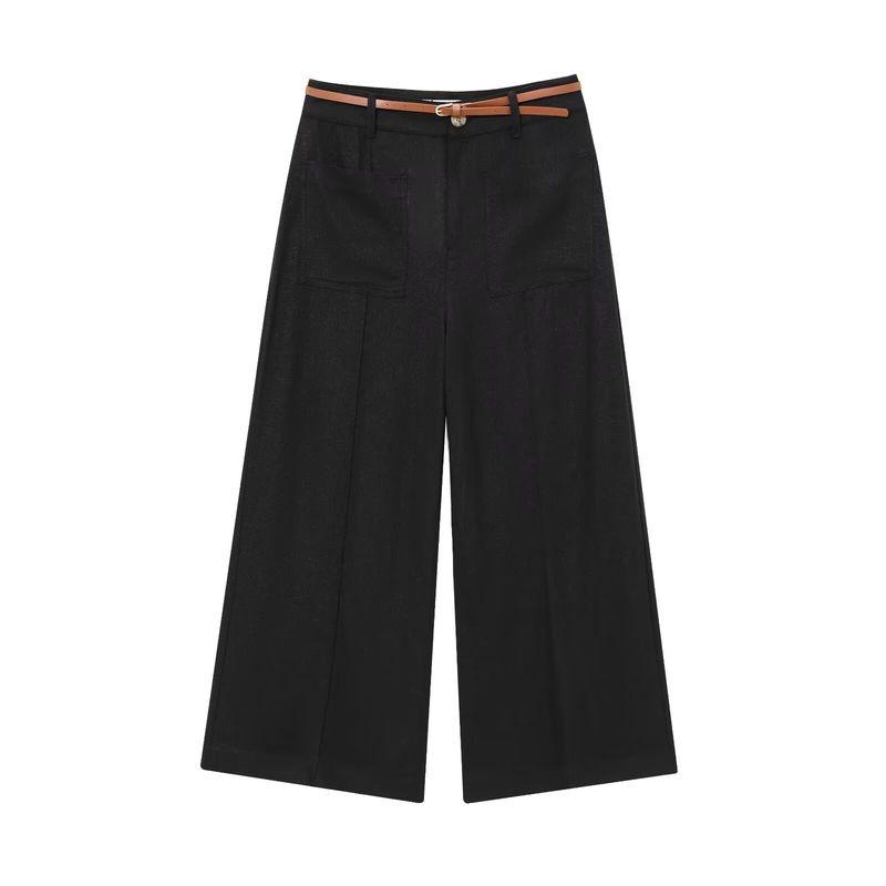 Kaslead New Women Clothes Western Style Fashion Blended Vest Top Trousers 2730722 2845722