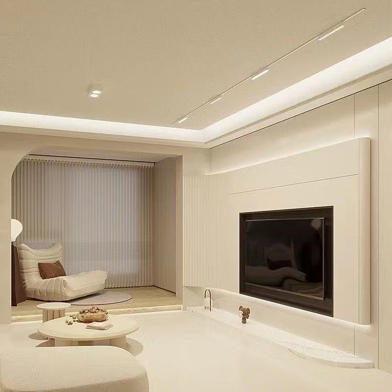 Magnetic Track Surface-Mounted Floodlight