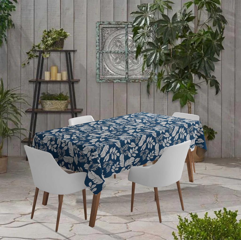 Vargottam Indoor Outdoor  Tablecloth  58x102 Inch  Rectangle  Tablecloth Waterproof Patio  Table  Cloths- Spring Summer