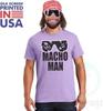 Macho Man WWE VINTAGE Style Randy Savage Purple T-shirt Tee Unisex T-Shirt
