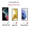Coque pour Samsung S22 ULTRA - Silicone Intégrale Transparent 2 Parties Avant Arrière