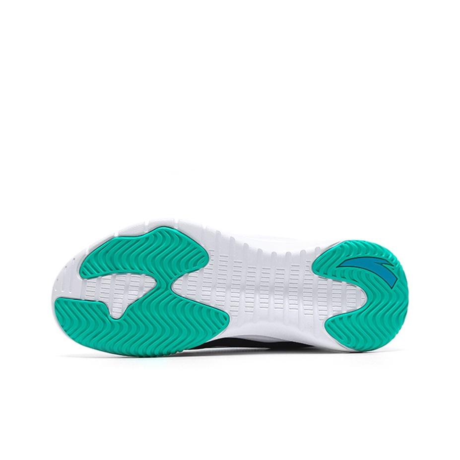 Anta Scarpe da Basket Alte Star Track 4 KT Thompson Resistenti Antiscivolo Uomo Sneakers Bianco Blu 91731132-8