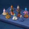 20pcs Bohemian Style Multicolor Thread Tassel Pendants - DIY Jewelry, Hair Accessories, Bag Charms, Phone Case Decorations