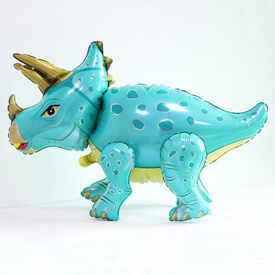 3D Dinosaur Foil Aluminum Helium Balloons For Happy Birthday Anime Toy Gifts For Kids Party Supplies