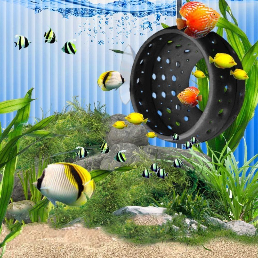 Decorative Bettas Hiding Place Hollow Breeding Hide Caves Aquarium Habitat  Fish Tank Accessory