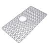 Kitchen Sink Mat Silicone Scratch Resistant Anti Slip Water Proof Reusable Multifunction for Dishes