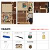 CRESYMME Dollhouse Miniature Wooden 3D DIY Handmade for Adults Kit, Puzzle, (Potions Workshop)