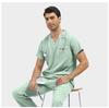 Unisex Plus Size Nurse and Salon Uniform Set - Various Colors Available