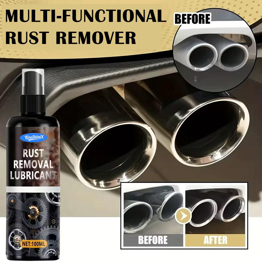 100ml Auto Rostentferner Spray Metalloberfläche Lackpflege Super Pulver Reinigung Rost Eisen Dekontamination Inhibitor F0S0