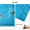 Heat Insulation Working Mat Soldering Station Iron Phone Computer Repair Mat Magnetic Heat-resistant Insulator Platform