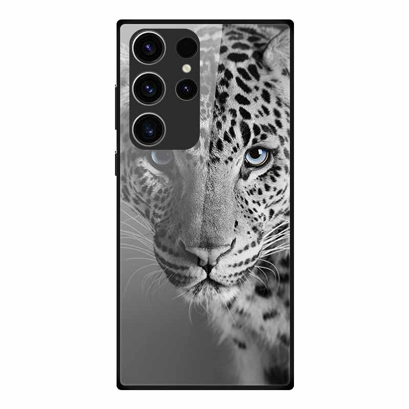 Phone Case For Samsung S23 Ultra Back Cover Case Tempered Glass Soft Funda For Samsung Galaxy S23 Plus Case S 23 + Ultra Coque