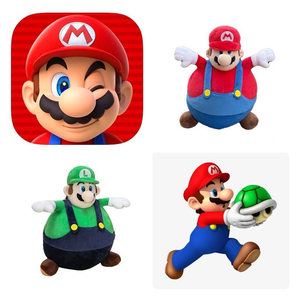 Mario Spiel Plüschpuppe Ball Mario Dicker Bauch Fett Luigi Sumo Puppe