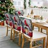 2/4/6pcs/set 45x55cm Christmas cardinal Chair Cover Table Decoration Dining Seat Chair Covers Dining Room Bar Party Banquate