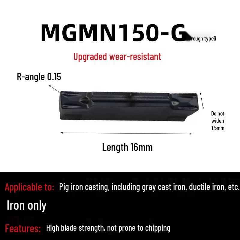 CNC Lathe Grooving Inserts MGMN300-M End Face Cutting Tools