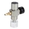 2 in 1 Mini CO2 Gas Regulator Soda Pressure Gauge with adapter 3/8in to TR21.4