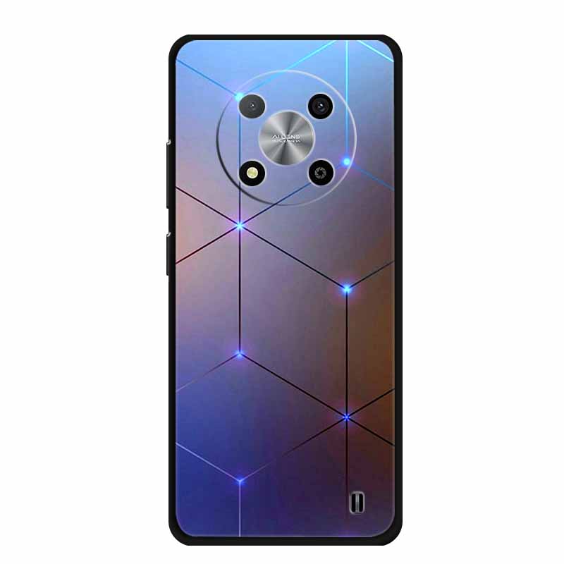 Capa Para ZTE Blade A73 5G Animais Silicone Macio TPU Capa de Telefone Para ZTE Blade A73 5G 7160N Capas Lobo Fruta Estampada Fofa Coque