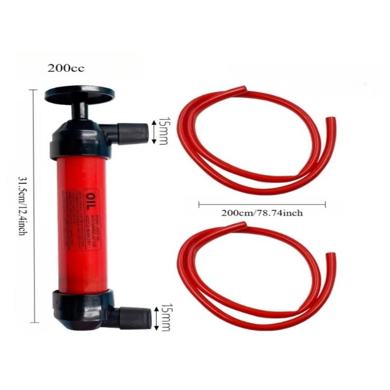 1 Set High Quality Inflatable Tube Hose Liquid Petrol Gas Transfer Car Accessories Portable Manual Pump Oil Siphon Hand Suction