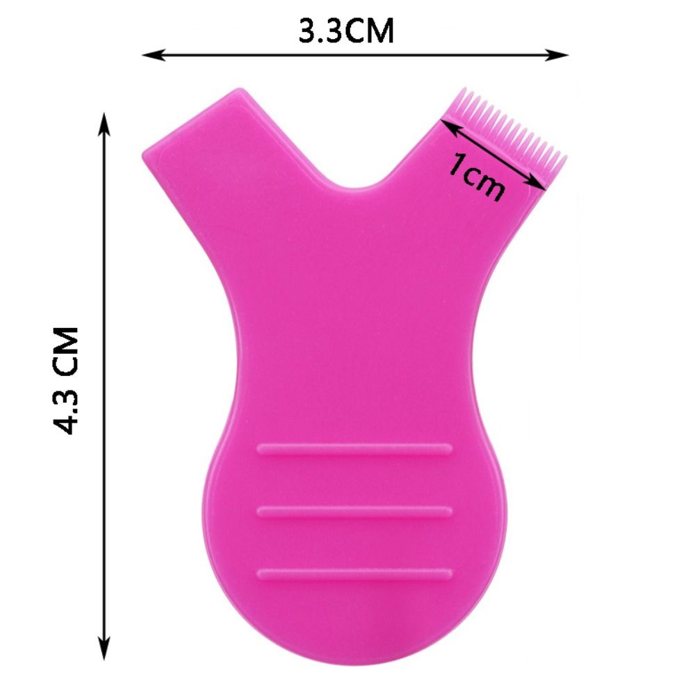 10PCS New Soft Plastic Eye Lash Lift 8 Colors Y Shape Lash Extension Graft Eye Lash Perming Pad Mascara Tool