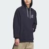 Adidas Small Logo Waffle Hoodie Men Ink-Blue JE6099
