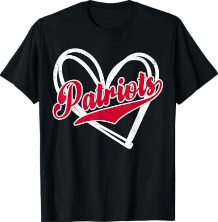 Винтажная футболка  Patriots School Spirit Go Patriots Love  S