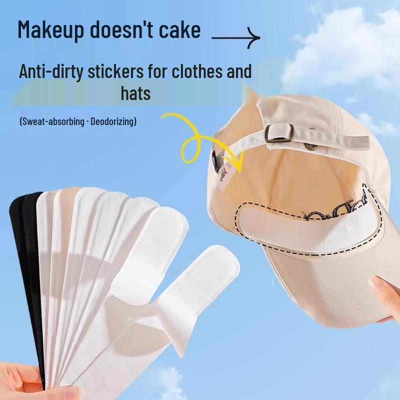 Disposable Sweat-Absorbent Hat Liner & Patch for Military Training