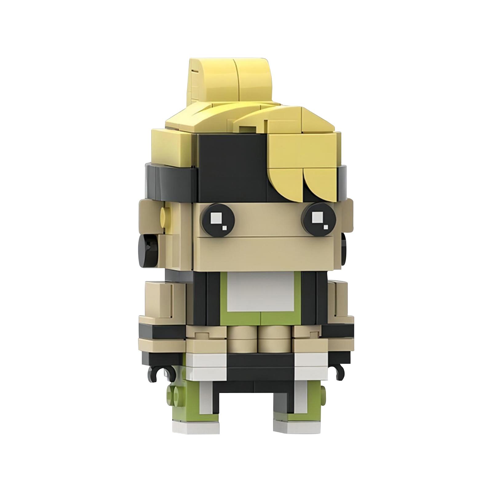 

Imitation Mystery Puppet Assembly Building Block Figure Model - Creative Building Block Anime Model, Suitable For Display And Collection Gifts. One Size