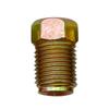 10Pcs M10x1.0 Brake Line Fittings Set For 3/16" Tube Inverted Flares Metric End Union Nuts Male Short Brake Pipe Screw Bolts