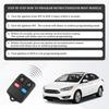 4-Button Car Key Fob,Keyless Entry Remote Key Fob Replacement OEM#CWTWB1U311,CWTWB1U212,CWTWB1U345,Antitheft Keyless Entry Systems Compatible with