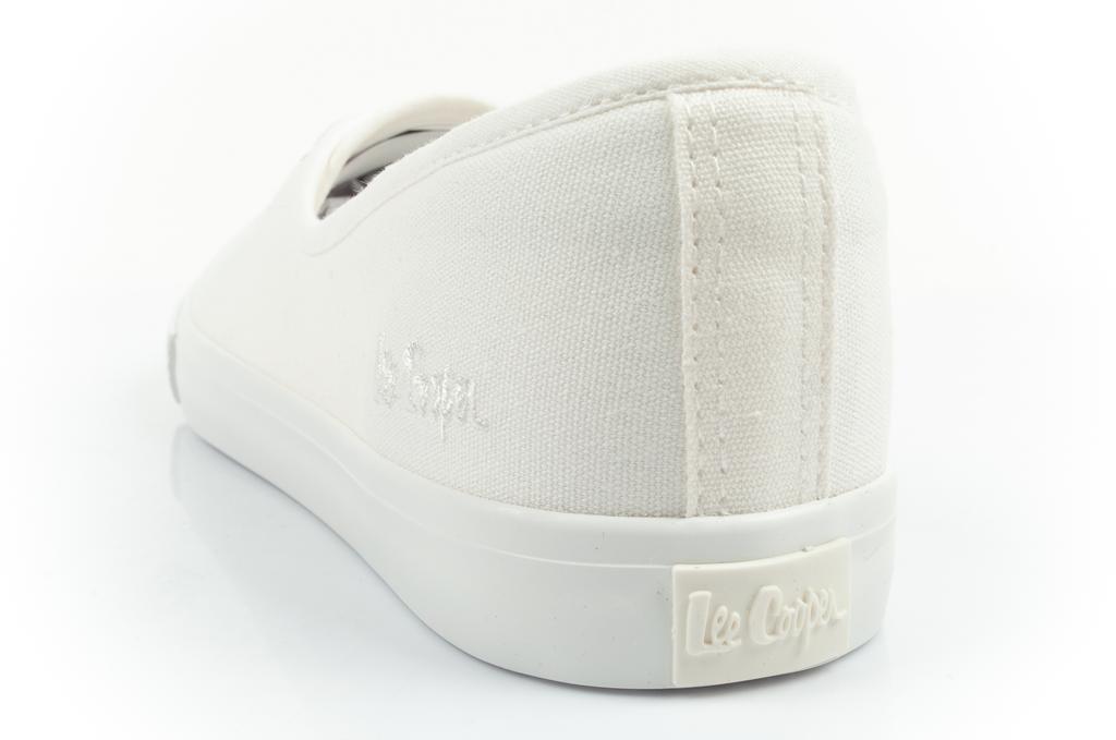 Lee Cooper Lc Flex Canvas Helt Vit Dam [LCW-26-02-4044L] storlek 39