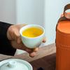 Travel Kung Fu Tea Set Ceramic Portable Kuaike Cup Company Anniversary Event Gifts to Customers