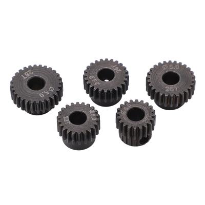 5PCS 48DP Motor Gear 5mm Shaft Hole 20T 22T 24T 26T 28T Gear Pinion for Monster 1/10 RC Truck