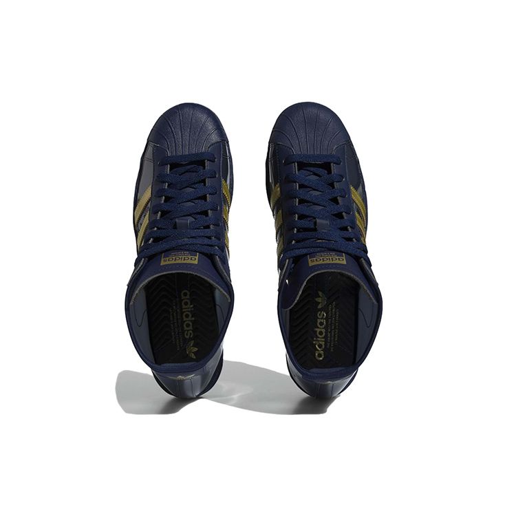 Adidas Blondey McCoy X Pro Model ADV Night Indigo Men Sneakers Blue Gold-Metallic IG0845
